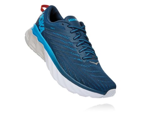 Hoka One One Arahi 4 Moški Road Tekaški Čevlji Modra SI-352146I